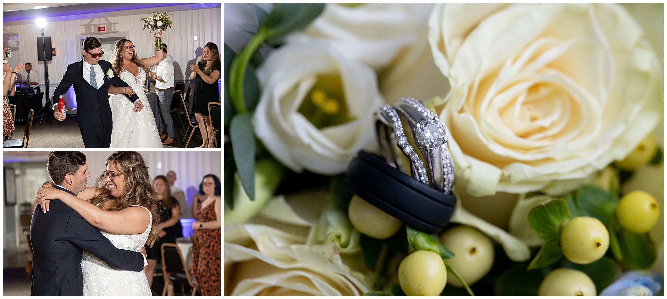 Lauren + Dan Married Whitinsville Country Club Polar Square Designs