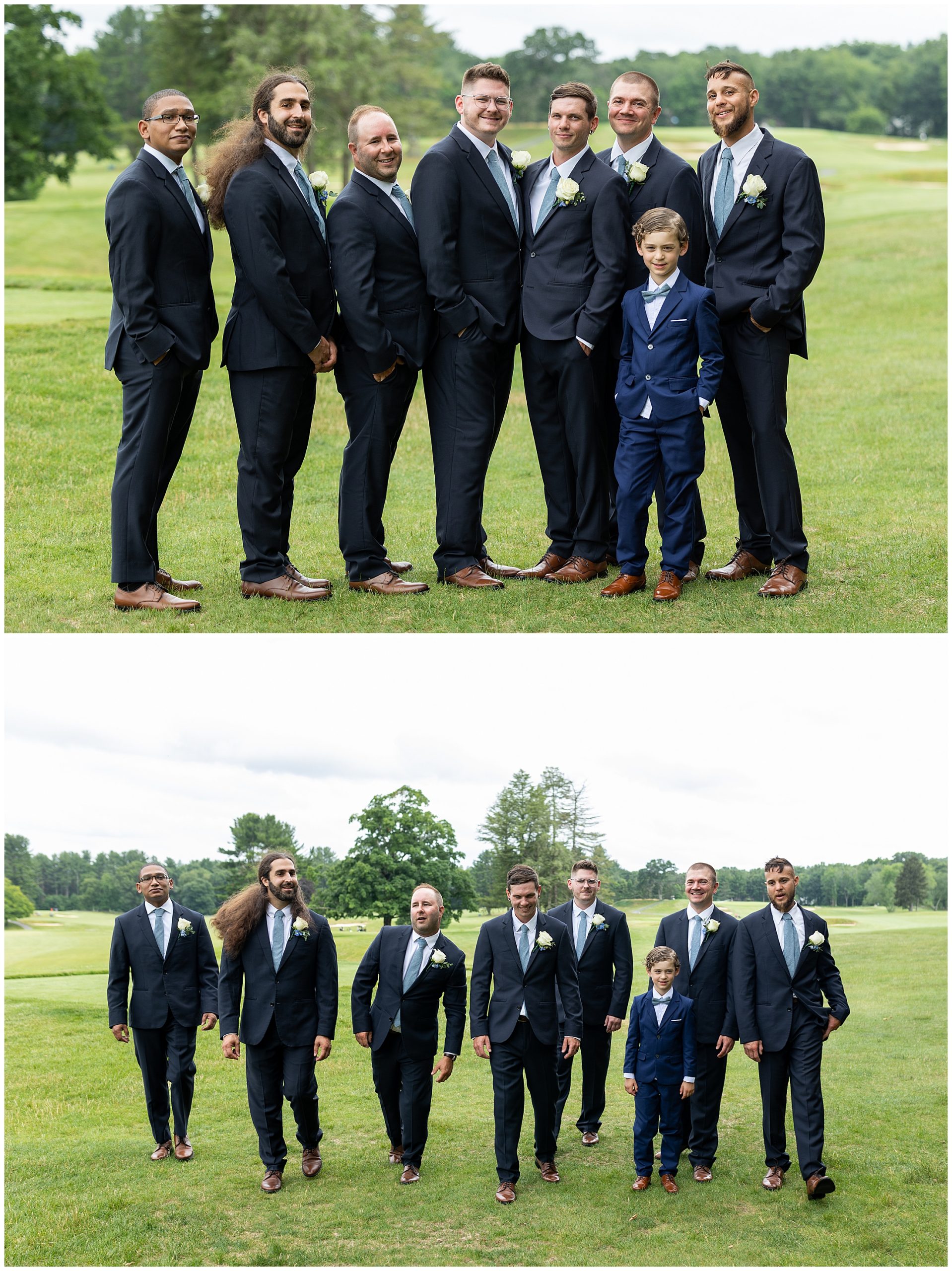 Lauren + Dan Married Whitinsville Country Club Polar Square Designs