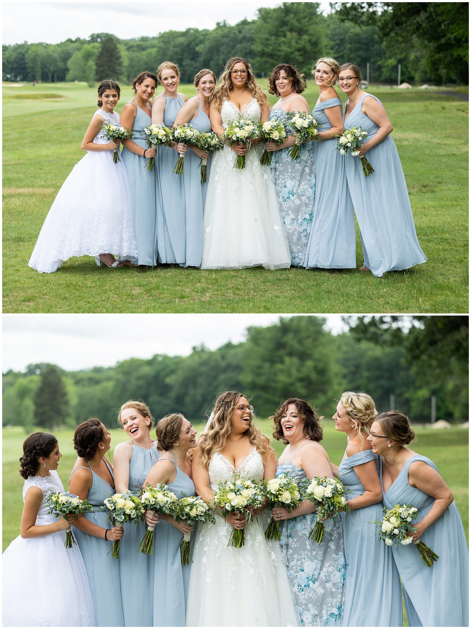 Lauren + Dan Married Whitinsville Country Club Polar Square Designs