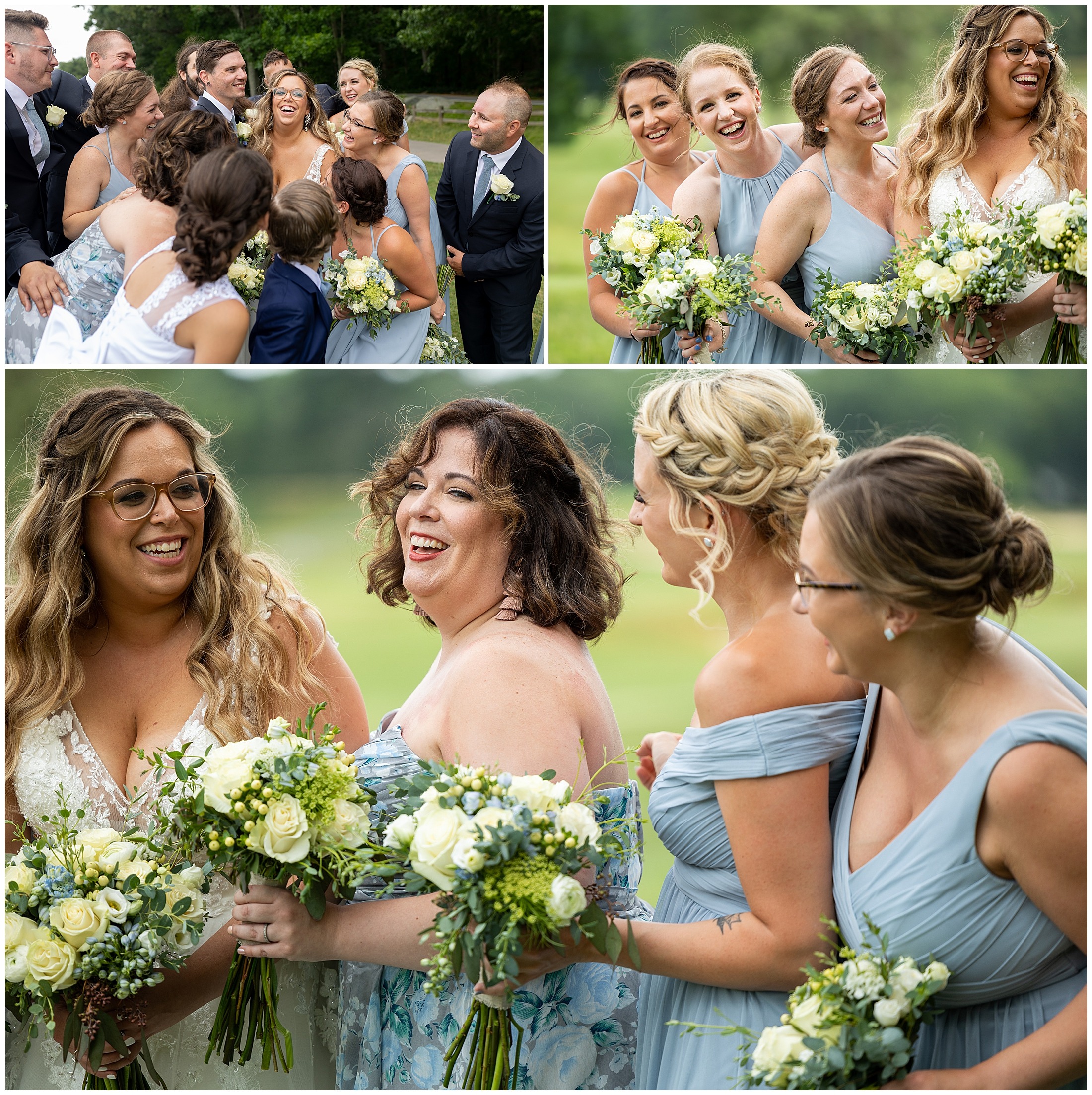 Lauren + Dan Married Whitinsville Country Club Polar Square Designs