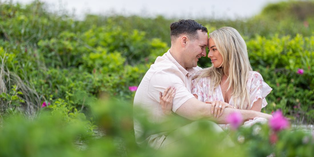 Second Beach Middletown RI Engagement Session Photography by Polar Square Designs